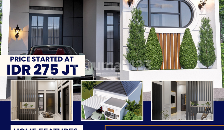 Affordable Cluster House Near Polinela and Unila 1