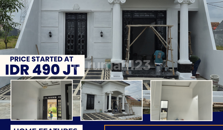 Rumah Cluster Mewah Murah Belakang Pasar Way Kandis