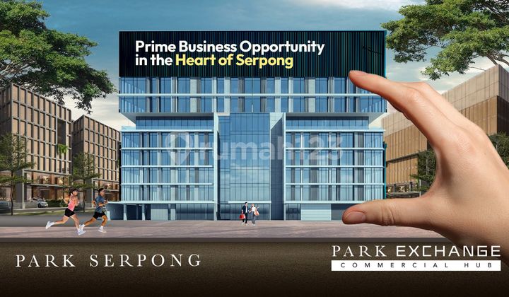Dijual Park Exchange Commercial Hub Luas 976m2 Legok Tangerang