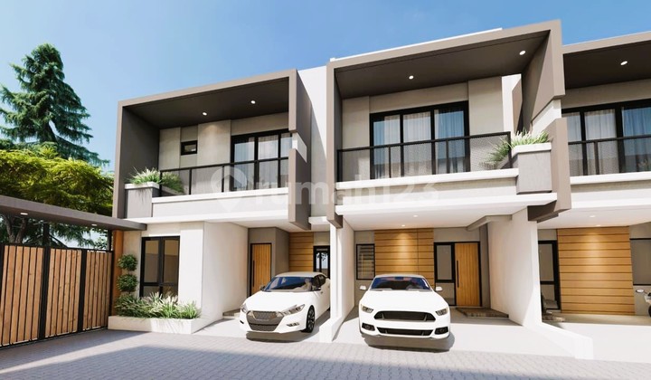 Beautiful 2-Story House with SHM, Flood-Free Location on St. Cakung &amp; Bintara Toll Road
