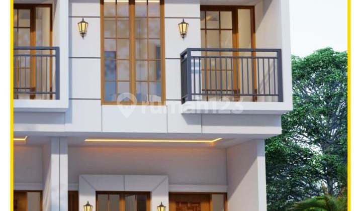 Rumah Eksklusif 2 Lantai Strategis SHM Bebas Banjir di Buaran  2