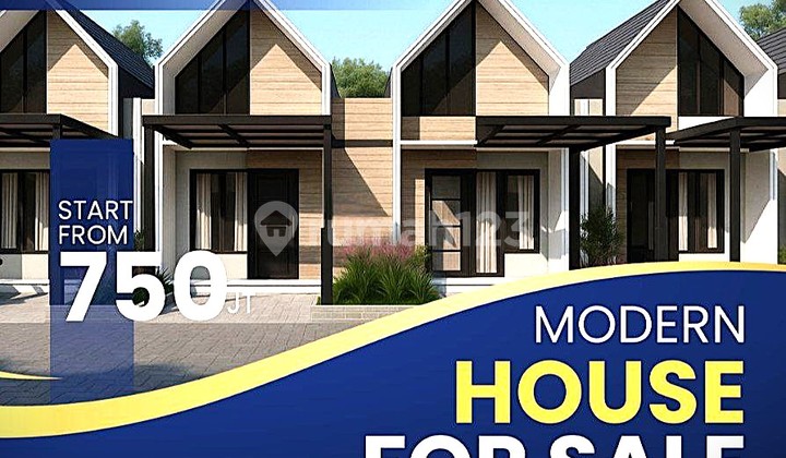 Rumah Cantik Akses Lega Bebas Banjir di Bintara Dekat Pondok Kopi