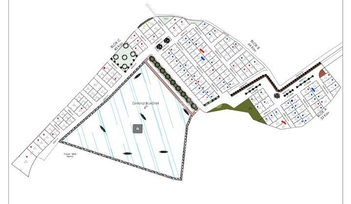 Rumah 2.5 lantai, rooftop Fasilitas Lengkap 5 mnit LRT Harjamukti 2