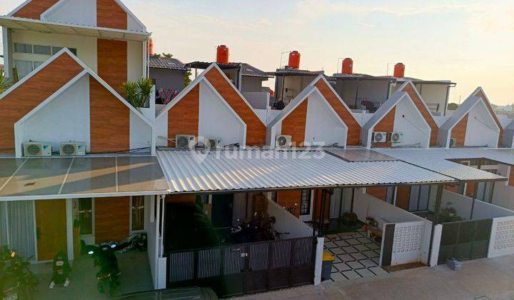 Rumah Rooftop Akses Mobil SHM dkat Stasiun & TOL Bintara 1