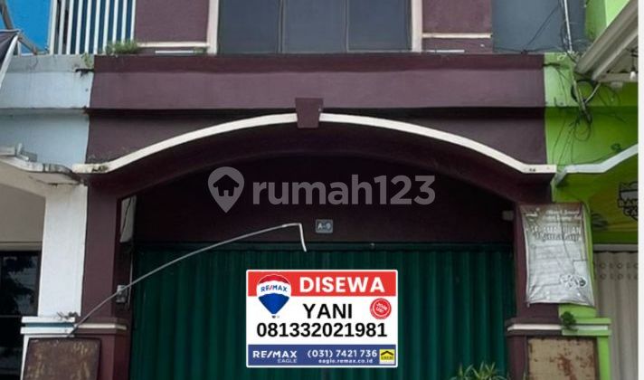 Disewakan Ruko Kebonsari Surabaya 1