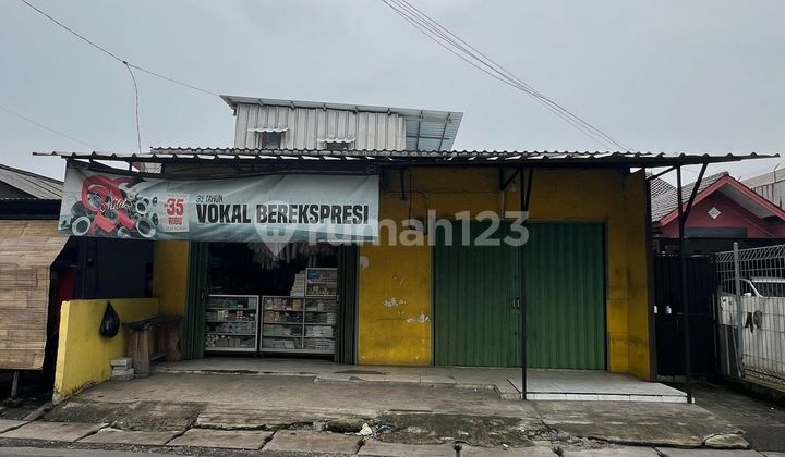 Dijual Rumah + Kios Cocok Untuk Usaha di Pondok Jagung Timur