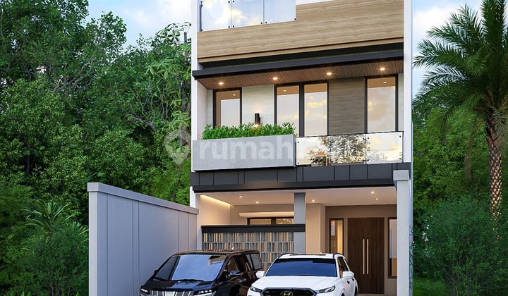 Rumah Baru Indent dengan Private Pool di Jagakarsa 2