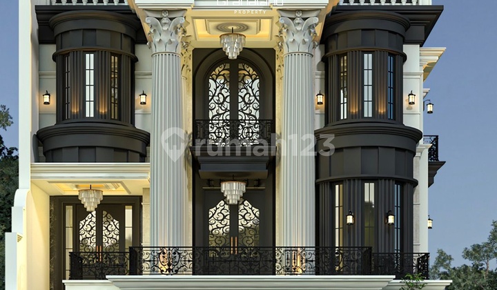Rumah Baru Mewah Classic Dalam Cluster di Jagakarsa