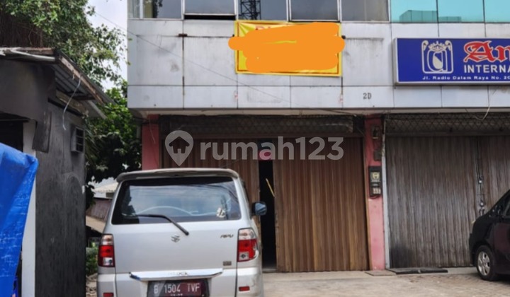 For Sale, Good Shop House in a strategic roadside location – Radio Dalam Raya, South Jakarta. 2
