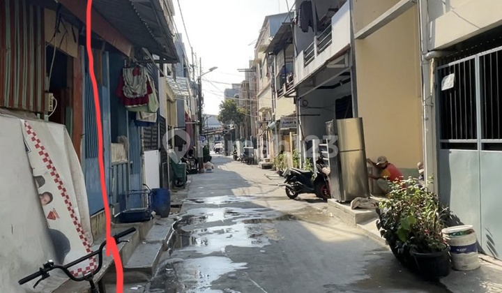 Turun Harga Rumah Hitung Tanah Saja di Pademangan Timur Jakarta Utara 2