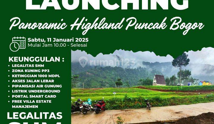 Kavling Panoramic Highland Tanah Kavling Di Kawasan Wisata Bogor 2