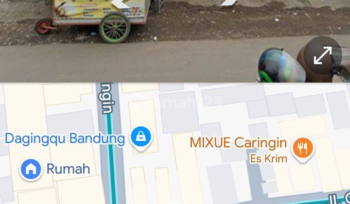 Dijual Tanah Strategis 834 m² di Jln Caringin Bandung 2