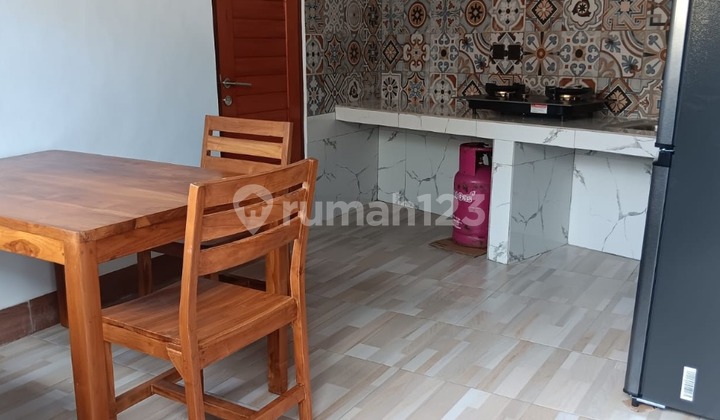 For Rent: Beautiful Rice Field View House, 2 Bedrooms Fully Furnished on Pantai Nyanyi Street - Negotiable Price!