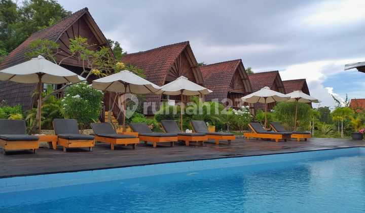 Dijual/disewakan: Hotel Aktif 54 Are Di Nusa Penida (view Laut, G. Agung & Sunset)