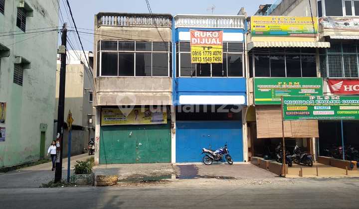 For sale corner shophouse on Jl. Sutomo, "Direct Owner" in Business Center 2