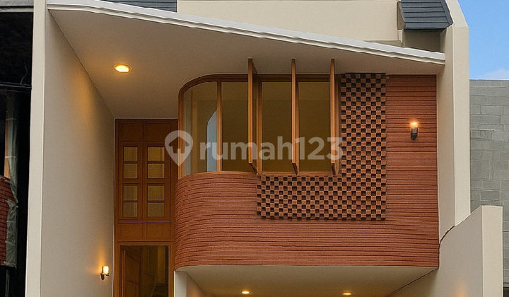 Rumah  Split Level 4 Design Natural Tropis Berbahan Berkualitas