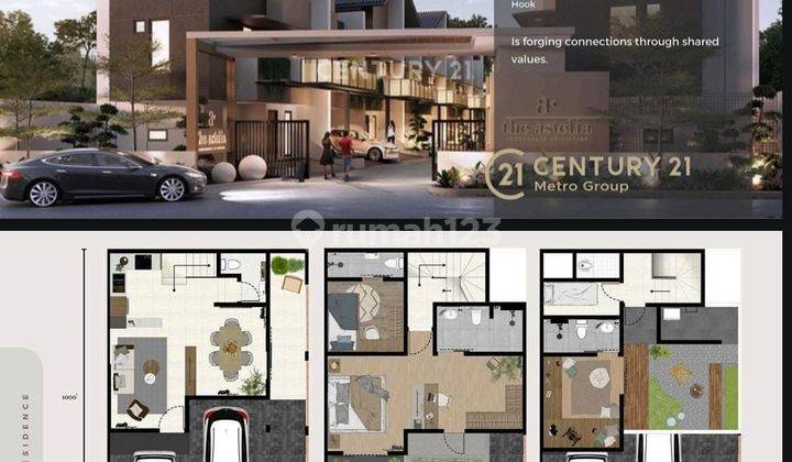 Rumah Siap Huni  3 Lantai Di Bintaro Jakarta Selatan 2