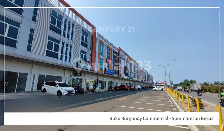 For Sale: Burgundy Sumarecon Bekasi Shop House 2