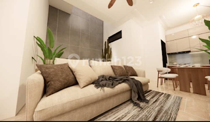 New Pamulang Estate Tangsel House Very Beautiful Semi Furnished Strategic Location! Quick Sale! Good SHM House