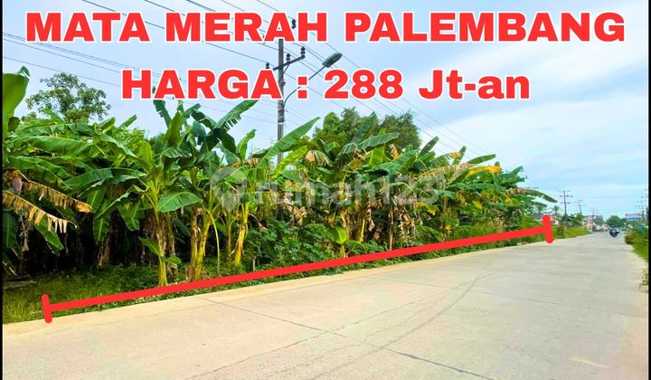 JUAL CEPAT TANAH PINGGIR JALAN UTAMA MATA MERAH 
