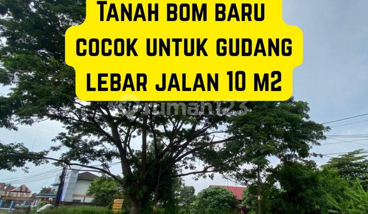 TANAH COCOK UNTUK GUDANG LOKASI BOOM BARU PALEMBANG