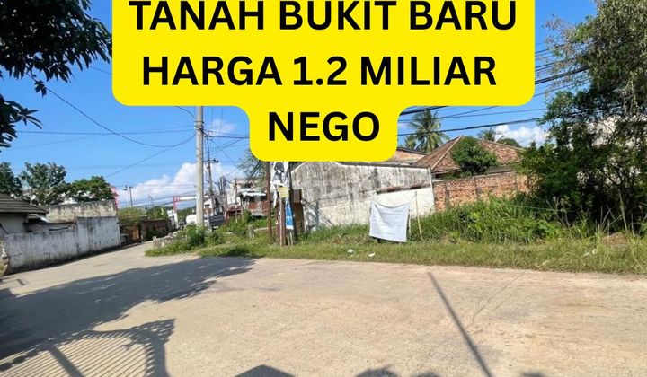 TANAH BUKIT BARU KOTA  PALEMBANG 