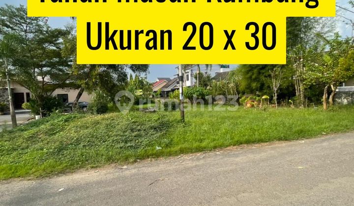 Dijual Tanah Strategis di Macan Kumbang Palembang Siap Bangun