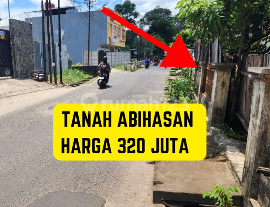 JUAL TANAH MURAH ABIHASAN PINGGIR JALAN PALEMBANG