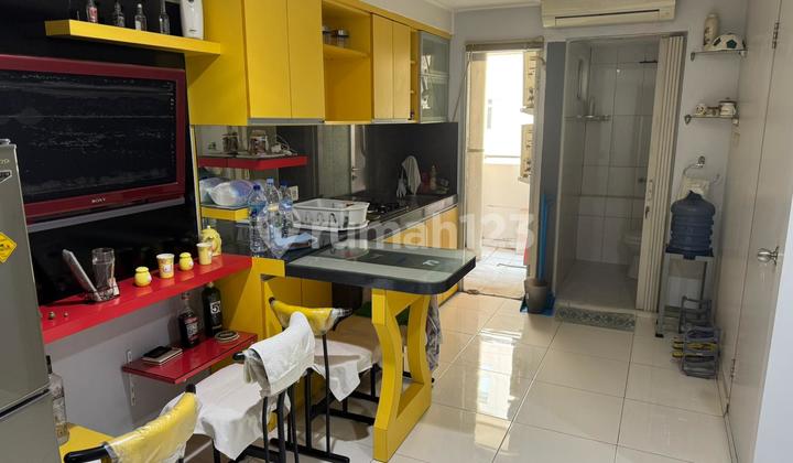 Turun Harga!!! Dijual Cepat Apartment Cantik Dan Rqpih (sudah Terenovasi) Kamar Tidur.sebenarnya 2 Jadi 1 Kamar Tidur.jadi Lebih Luas Dan Nyaman 2
