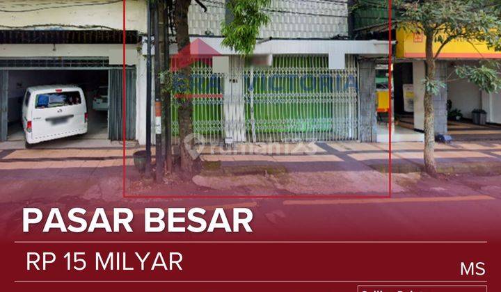 Ruko Lokasi Daerah Bisnis Di Pasar Besar Malang .  1