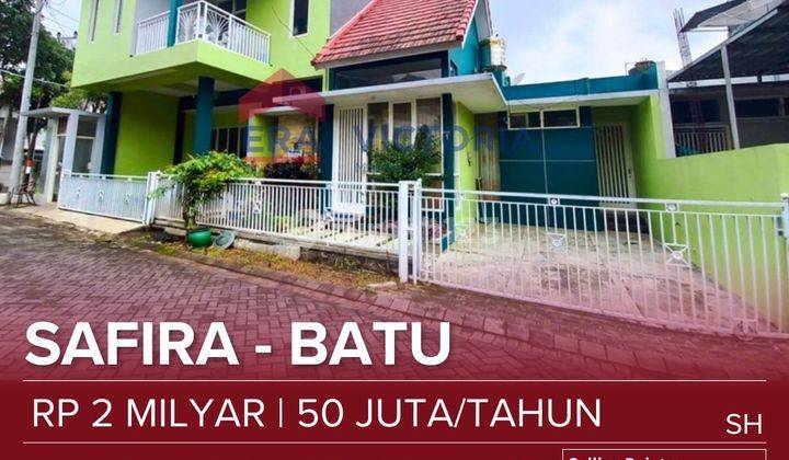 Di Jual.villa Safira Batu Dekat Museum.angkut Dan.wisata.lainnya 1