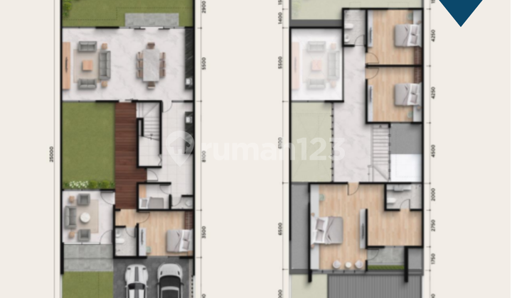 Mahogany Cluster!! Villa Concept House in Urban Area 2