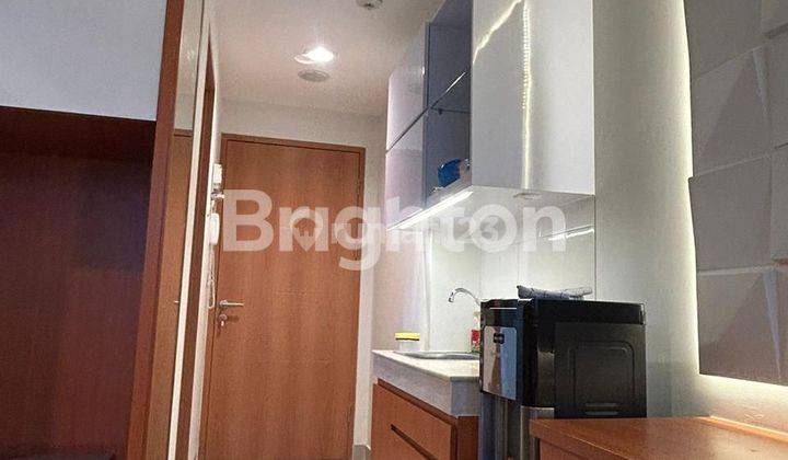 dapur apartemen evenciio depok type studio