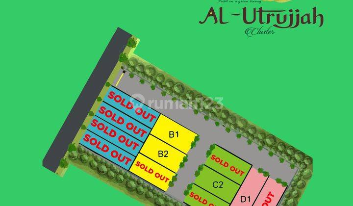 Al Utrujjah Cluster Tipe 36 Blok D 1 2