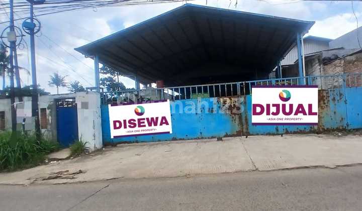 Dijual dan Disewakan Gudang Terbuka ( Workshop ) di Mustikajaya Kota Bekasi