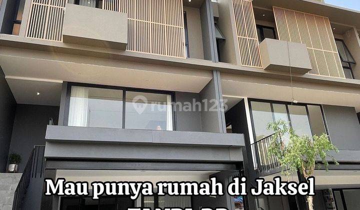 Rumah Modern Konsep Double Decker Di Jakarta Selatan Rumah Semi Furnished Bagus 1