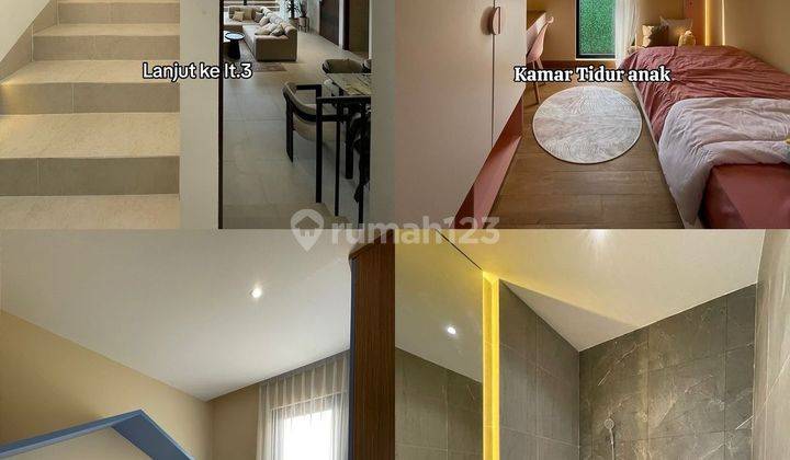 Rumah Modern Konsep Double Decker Di Jakarta Selatan Rumah Semi Furnished Bagus 2