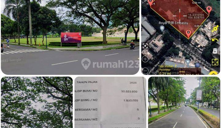 Dijual Cepat Tanah Strategis Dalam Kawasan Bisnis Di Mega Kuningan Jakarta Selatan 1