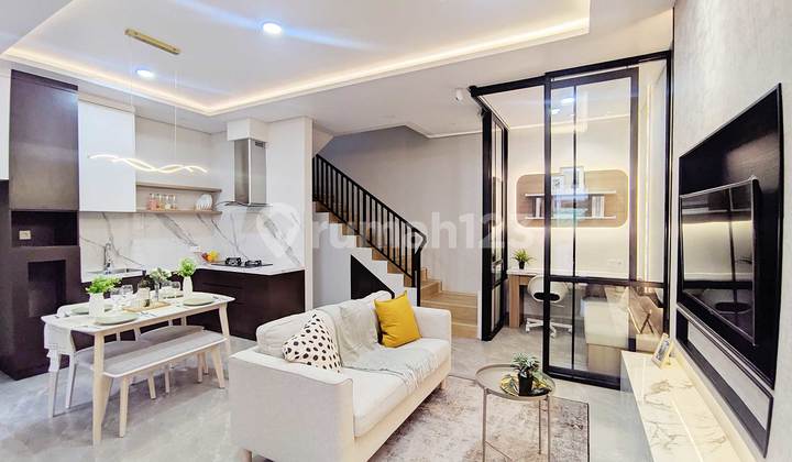 Rumah 3 Lantai Minimalis Siap Pakai di Bintaro