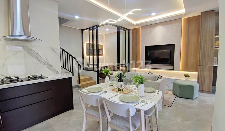 Rumah 3 Lantai Minimalis Elegan, Bintaro Tangerang Selatan