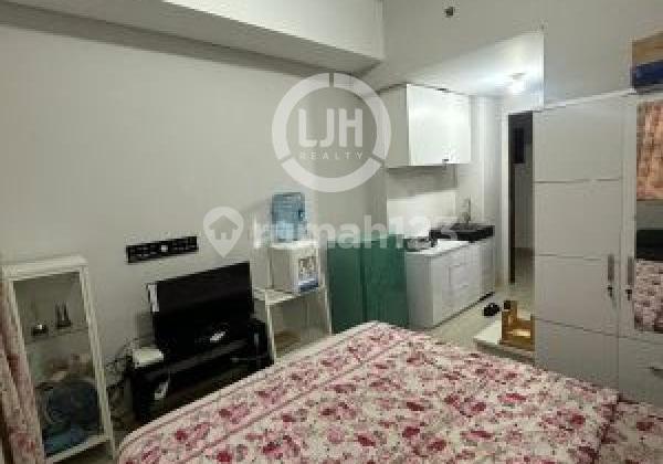 Sapphire Tower Studio Type Apartment, Fully Furnished, Ready to Occupy, Directly Connected to Transpark Mall Apartment Facilities, Swimming Pool, Basketball Court, Mall, Gym, Sauna, East Bekasi