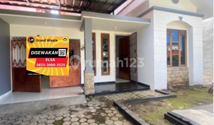 Disewakan Rumah 1.5 Lantai Luas 250 M2. 3 Kamar Tidur Dalam Komplek Keamanan 24 Jam. Cocok Dijadikan Hunian/ Kantor. Di Antapani Bandung