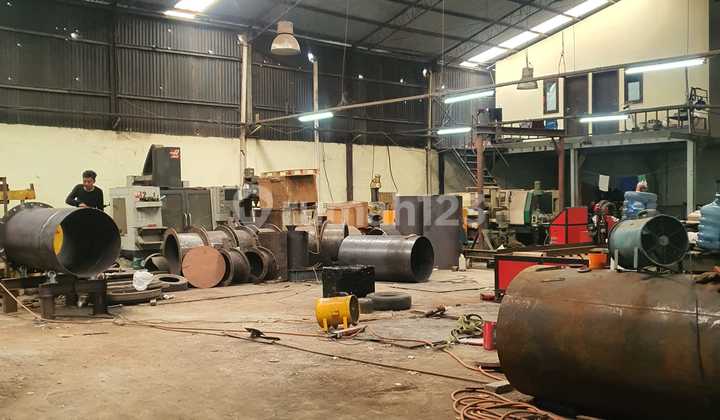 Affordable Workshop and Office for Sale on Jl. Inspeksi Kalimalang Cibitung