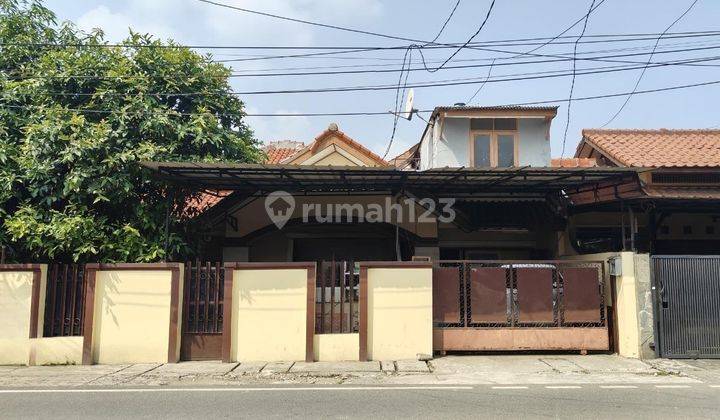 Rumah Pinggir Jalan Bisa Untuk Usaha Di Di Jalan Kejaksaan Raya, Pondok Bambu , Jakarta Timur , Pondok Bambu 1