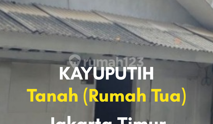 Rumah Tua di Kayu Putih Jakarta Timur