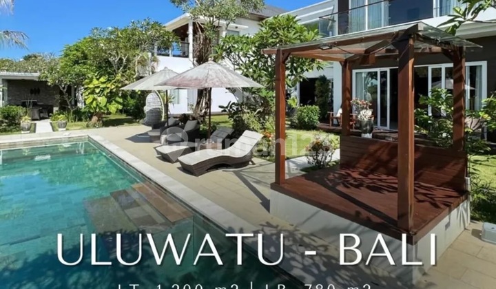 Dijual Modern tropical villa golf ocean view Uluwatu Badung Bali
