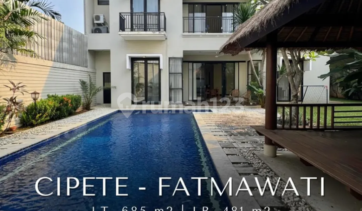 Dijual rumah dalam cluster dekat MRT Cipete Fatmawati Jakarta Selatan