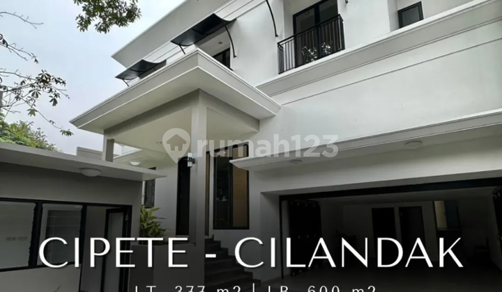 Dijual rumah brand new modern klasik dekat MRT Cipete Cilandak 