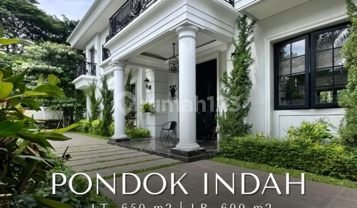 Dijual rumah mewah lux modern klasik Pondok Indah Jakarta Selatan Dijual rumah mewah lux modern klasik Pondok Indah Jakarta Selatan