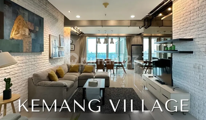 For sale fully furnished private lift apartment in Kemang Village, South Jakarta For sale fully furnished private lift apartment in Kemang Village, South Jakarta